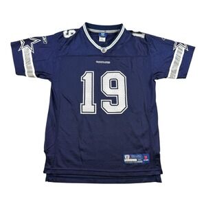 Dallas Cowboys Jersey Youth XL Navy Blue NFL Football Austin 19 Reebok Throwback